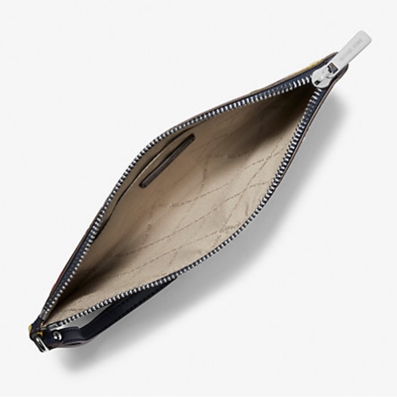 NWT Michael kors Jet Set Travel Large Sequined Fruit Print Wristlet - Picture 2 of 9